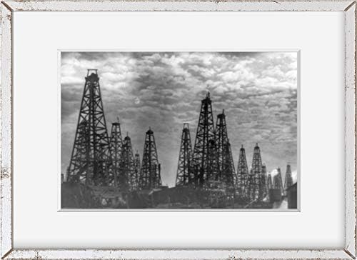 תמונות אינסופיות צילום: שדה שמן ציר עליון | ביומונט, טקסס | 1910-1930 | בארות שמן | תעשיית נפט